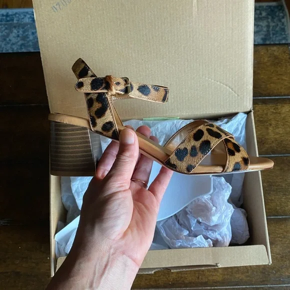 J. Crew Leopard Print Heels - Picture 9 of 11